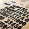 Black Foam Alphabet Stickers by Recollections&#x2122;
